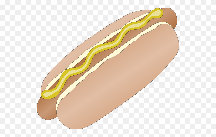 555x472 Free Hotdog Sandwich Clip Art - Sausage Clipart