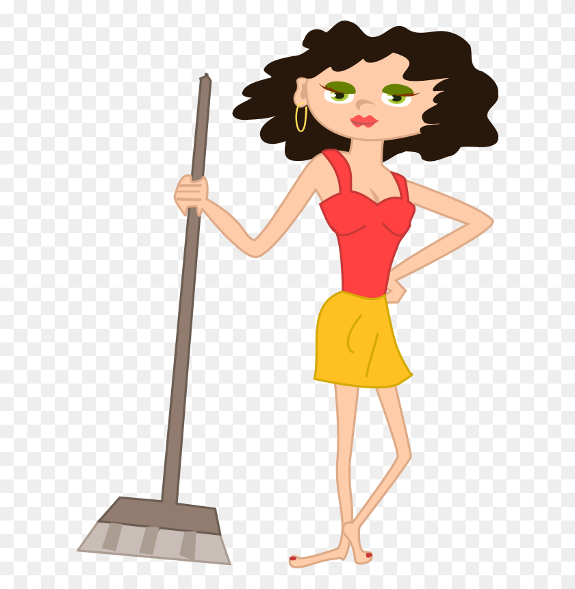 616x800 Free Housekeeping Clipart - Starving Clipart