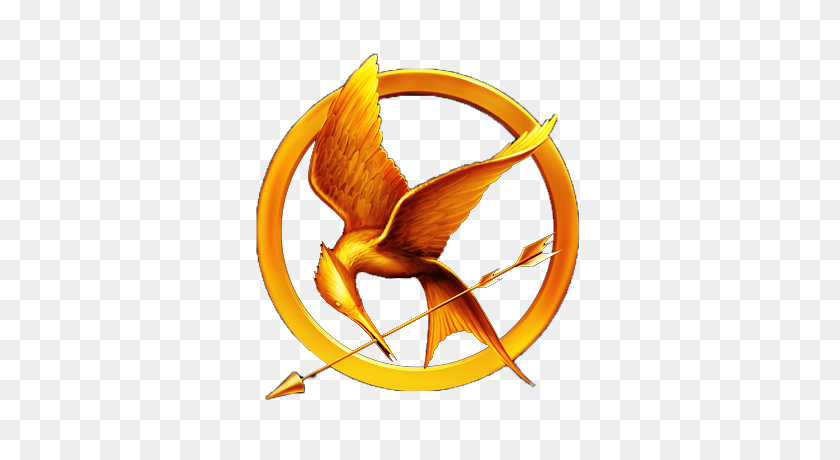 400x400 Free Hunger Games Clip Art - Gold Seal Clipart