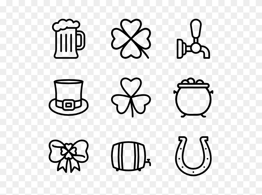 600x564 Free Icons Designed - St Patrick Clipart