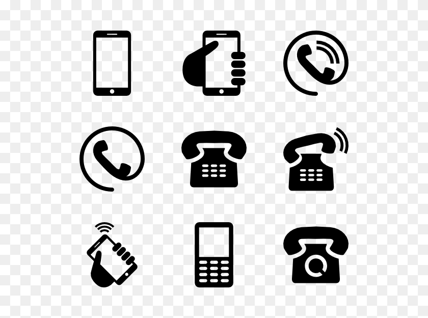 600x564 Бесплатные Иконки - Логотип Сотового Телефона Png