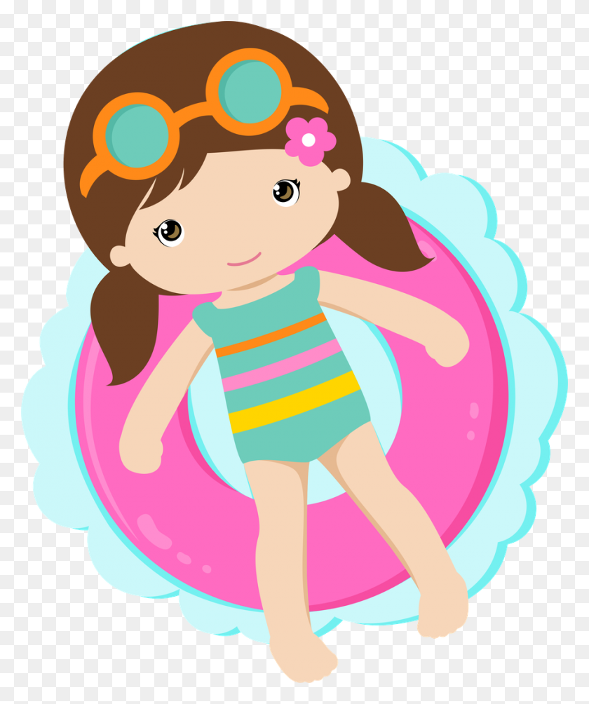 900x1090 Free Images Album, Party And Clip Art - Free Swimming Pool Clipart