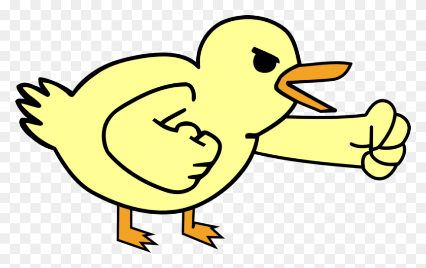 900x541 Free Images Of Cartoon Ducks - Duck Head Clipart