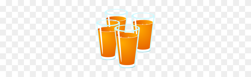 196x200 Free Juice Clipart Png, Ju Ce Icons - Orange Juice Clipart