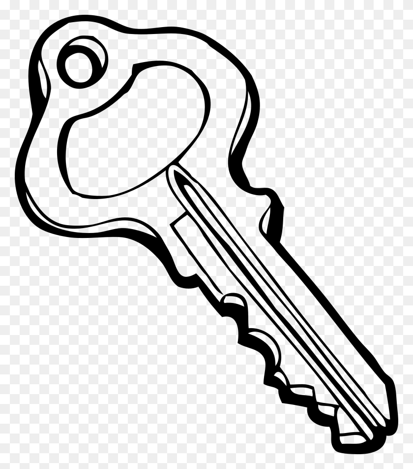 2555x2924 Free Key Clipart Pictures - Ring Clipart Black And White