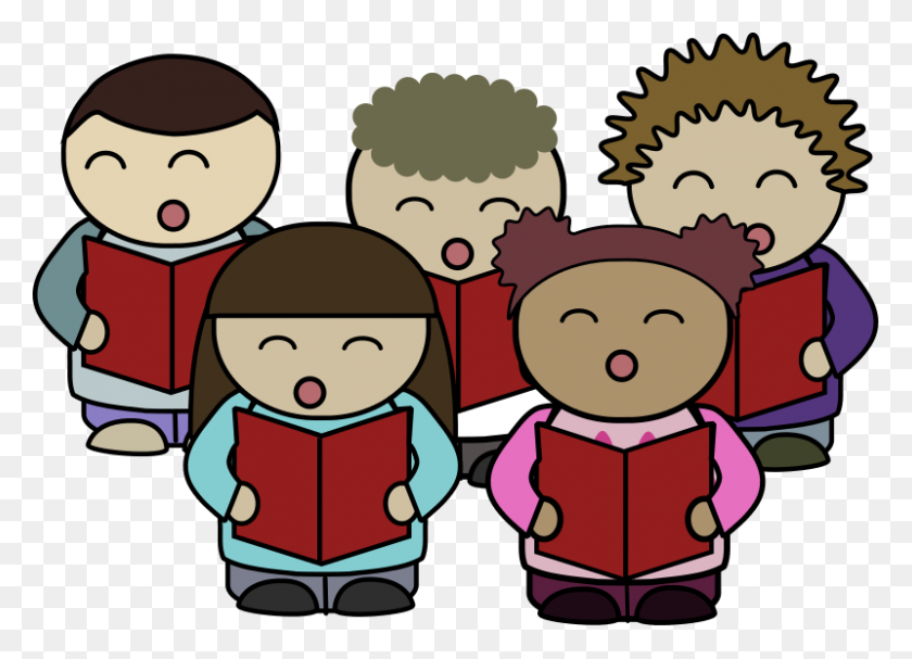 800x562 Free Kids Singing Clipart - Mom Reading Clipart