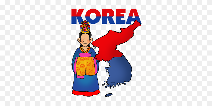 292x360 Free Korea Clip Art - Korea Clipart