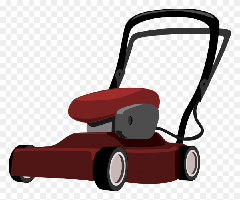 800x660 Free Lawn Mower Clipart - Simple Machines Clipart