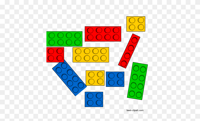 450x450 Free Lego Bricks Clip Art - Kids Building Clipart