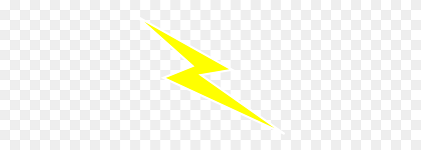 300x240 Free Lightning Bolt Clipart Pictures - Thunder Clipart