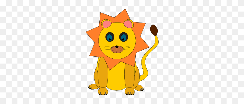 252x300 Free Lion Clip Art Is King Of The Internet - Female Lion Clipart