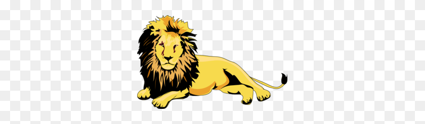 297x186 Бесплатный Клип-Арт Льва - Король Интернета - Черно-Белый Клипарт С Головой Льва