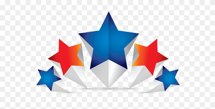 581x367 Бесплатный Создатель Логотипа - 5 Звезд Png