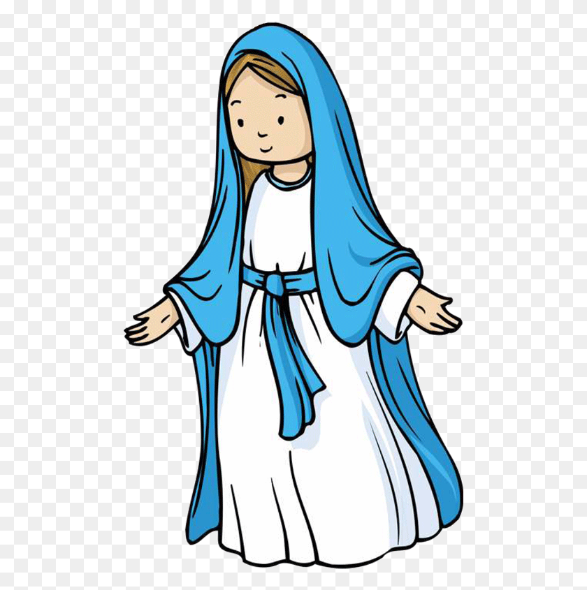 486x785 Free Mary Clipart Pictures - Assumption Clipart