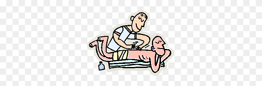 Free Massage Therapy Clipart - Physical Therapist Clipart