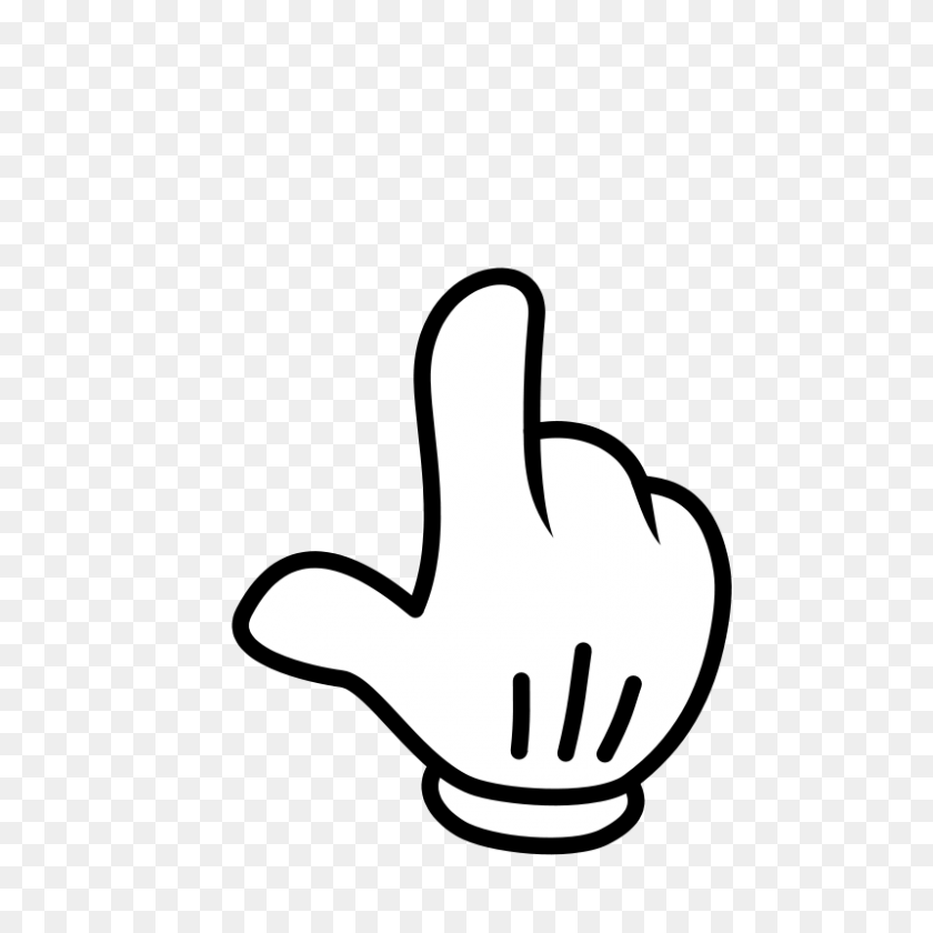 800x800 Free Middle Finger Clipart - Middle Clipart