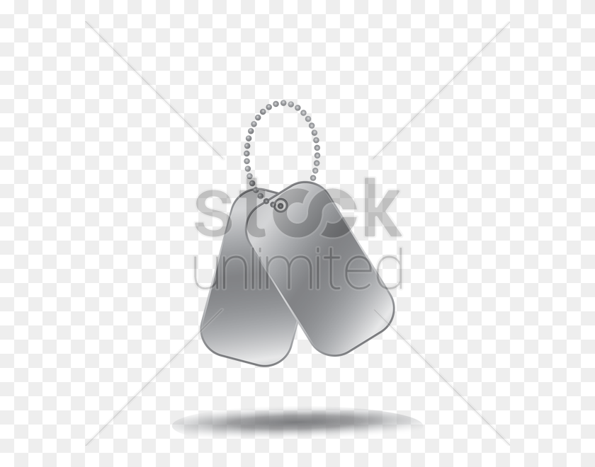 600x600 Free Military Dog Tags Vector Image - Military Dog Tag Clipart