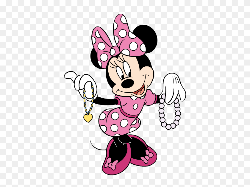 428x568 Free Minnie Mouse Clip Art Party Hardy Minnie - Mickey And Minnie Mouse Clipart
