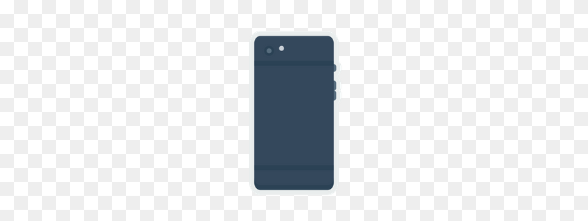 256x256 Free Mobile, Smart, Phone, Back, Cell, Iphone, Handheld Icon - Icono De Teléfono Móvil Png