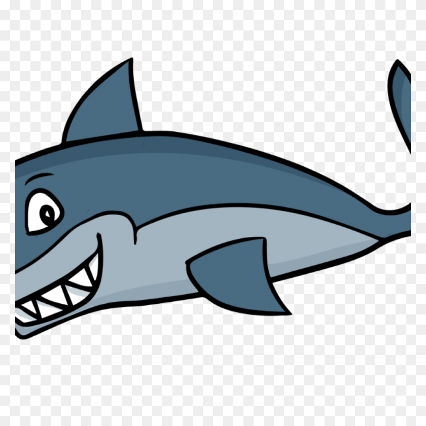 1024x1024 Free Money With A Shark Png Freeuse Download Techflourish - Cartoon Shark Clipart