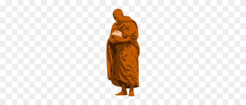 114x300 Free Monk Clipart Png, Monk Icons - Buddhist Monk Clipart