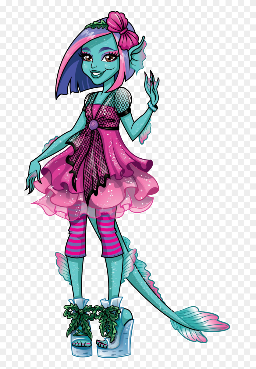 696x1147 Free Monster High Clipart - Monsters Clipart Free