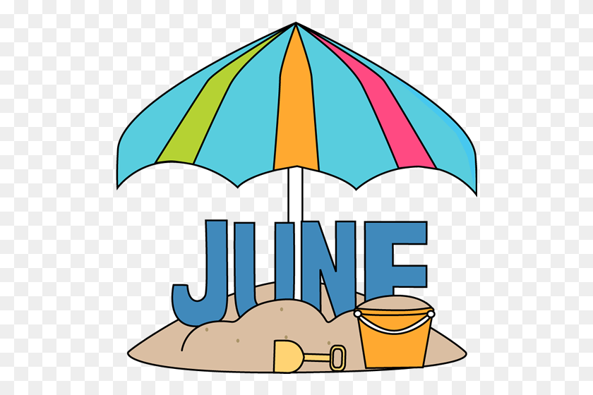 512x500 Free Month Clip Art Month Of June - Year Clipart