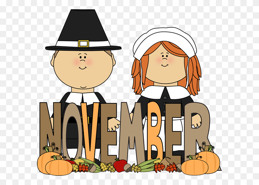600x538 Free Month Clip Art Month Of November Pilgrims Clip Art Image - Senator Clipart