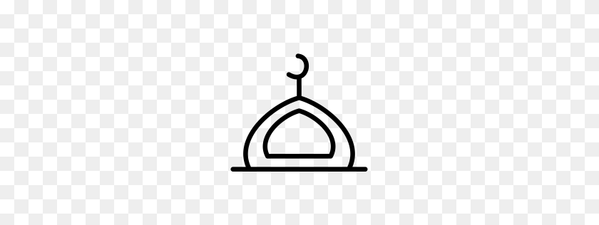 256x256 Libre Mezquita, Creencia, Islam, Islámico, Musulmán, Religión Icono - Símbolo Del Islam Png