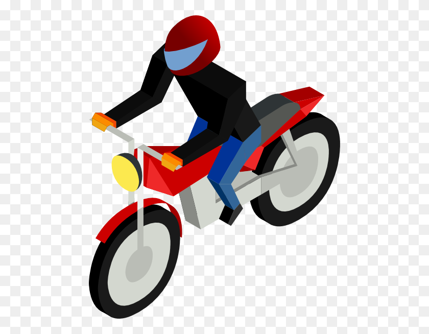 492x594 Бесплатный Клип-Арт Картинки С Изображением Мотоцикла - Бесплатный Клипарт С Мотоциклом