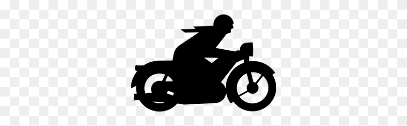 300x201 Free Motorcycle Silhouette Clip Art - Motorbike Clipart