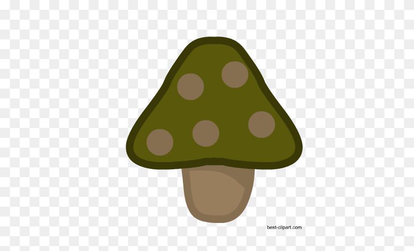 450x450 Free Mushroom Clip Art Images And Graphics - Mushrooms PNG