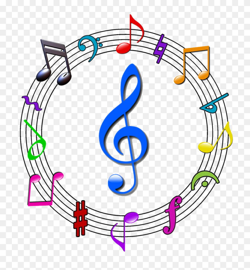 845x918 Símbolos Musicales Gratis Png - Himno Cantar Clipart