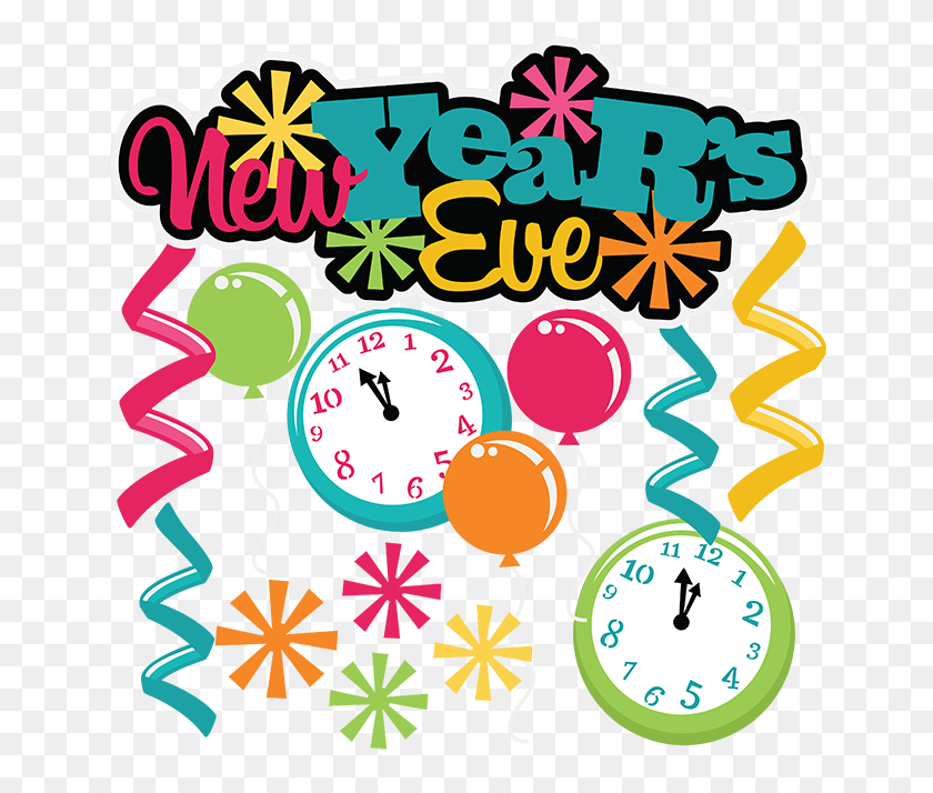 648x654 Free New Years Eve Clip Art - Party Border Clipart