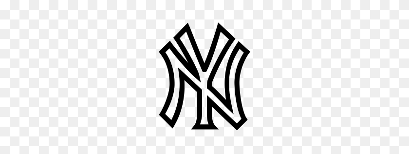 256x256 Free Newyork Yankees Icon Download Png - Yankees Logo PNG