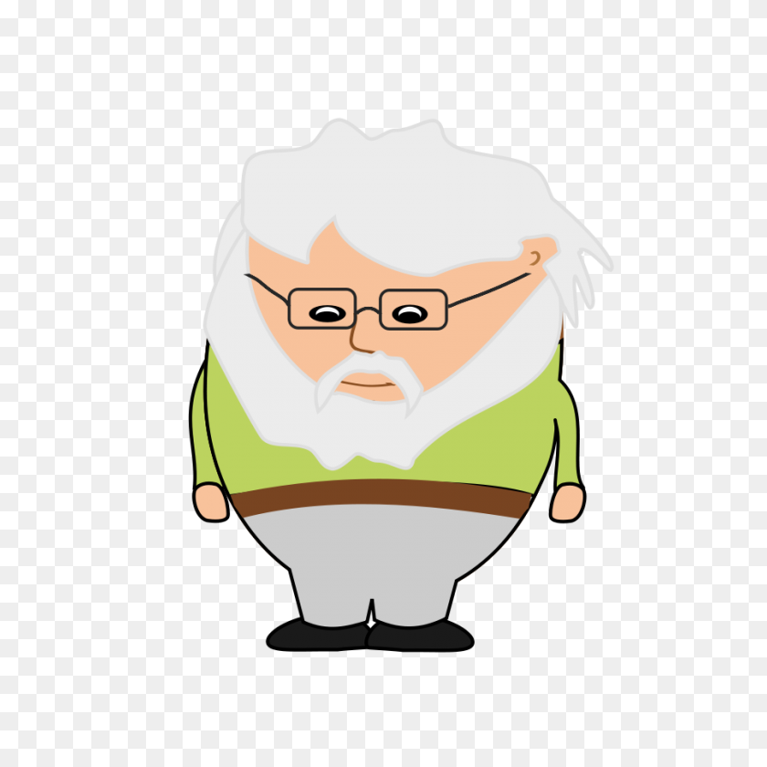 900x900 Free Old Man Clipart Pictures - Senior Clipart