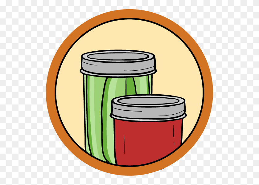 542x542 Free Online Canning And Preserving Class - Canning Jar Clip Art