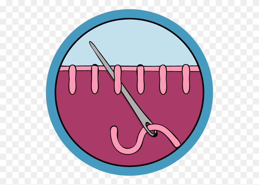 542x542 Free Online Hand Sewing Class - Sewing Clip Art Free