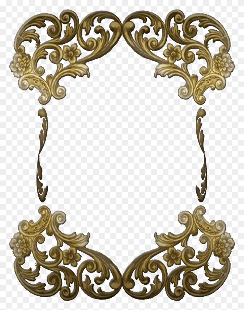 998x1287 Free Ornate Victorian Frame - Victorian Frame PNG