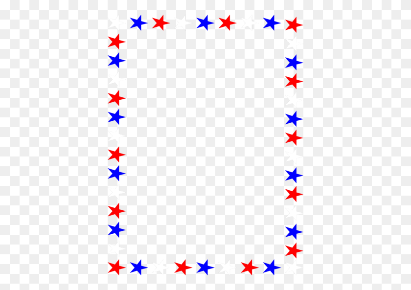 400x533 Free Patriotic Clip Art Borders Red White And Blue Borders Blue - Patriotic Clip Art