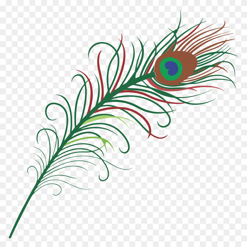 2000x2000 Free Peacock Feather Clipart Clipart And Vector Image - Feather Pen Clipart