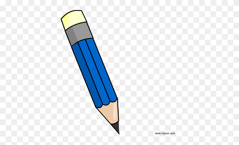 450x450 Free Pencil Clip Art - School Supplies Clipart Free