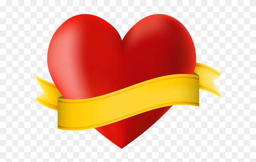 640x472 Бесплатные Фото Баннер Значок Сердце Валентина Копией Пространства Ленты - Сердце Баннер Клипарт