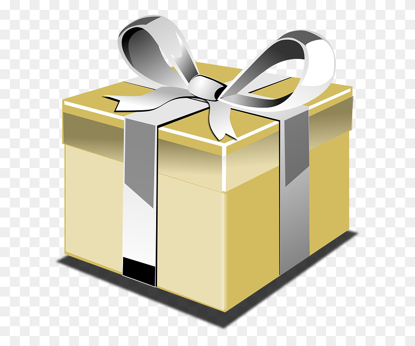 623x640 Бесплатные Фото Коробка Подарок Лук Праздничный Сюрприз Подарок Упакованный - Подарок Упакованный Подарок Клипарт