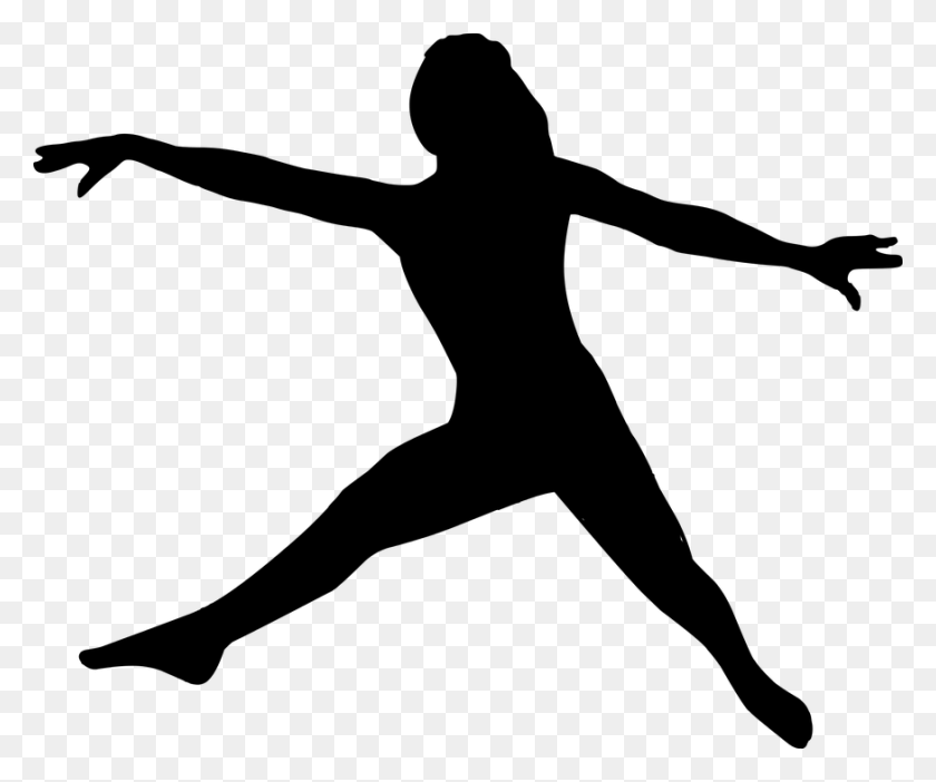 874x720 Free Photo Dancing Sports Fitness Jumping Ballet Silhouette - Ballerina Silhouette PNG