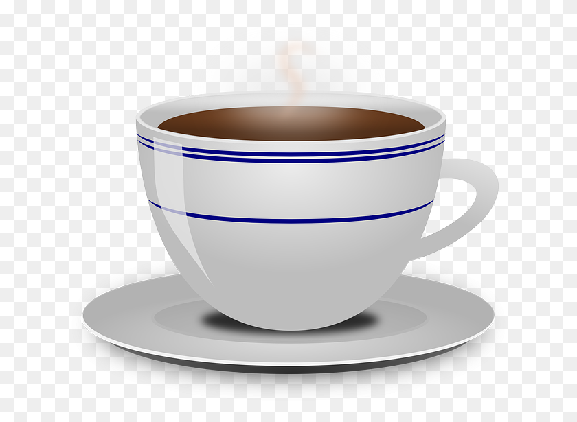 640x555 Бесплатные Фото Еда Чашка Горячего Блюдца Напиток Напиток Паровой Кофе - Кофе Пар Png