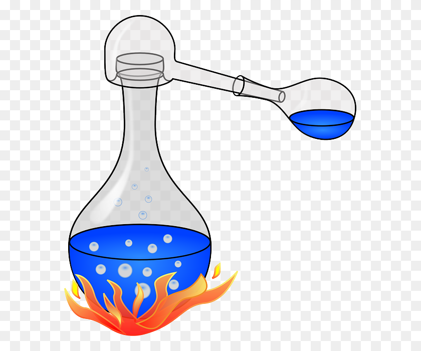 583x640 Free Photo Lab Bubble Glass Chemical Reaction Red Chemistry - Erlenmeyer Flask Clip Art