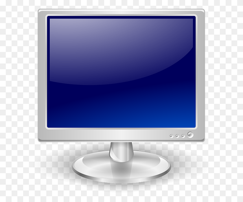 627x640 Free Photo Monitor Tv Flat Panel Display Television - Flat Screen Tv PNG