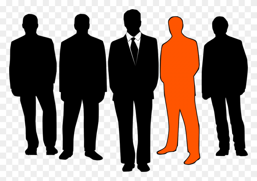 960x656 Free Photo Orange Businessmen Men Group Leader Business - Business People PNG