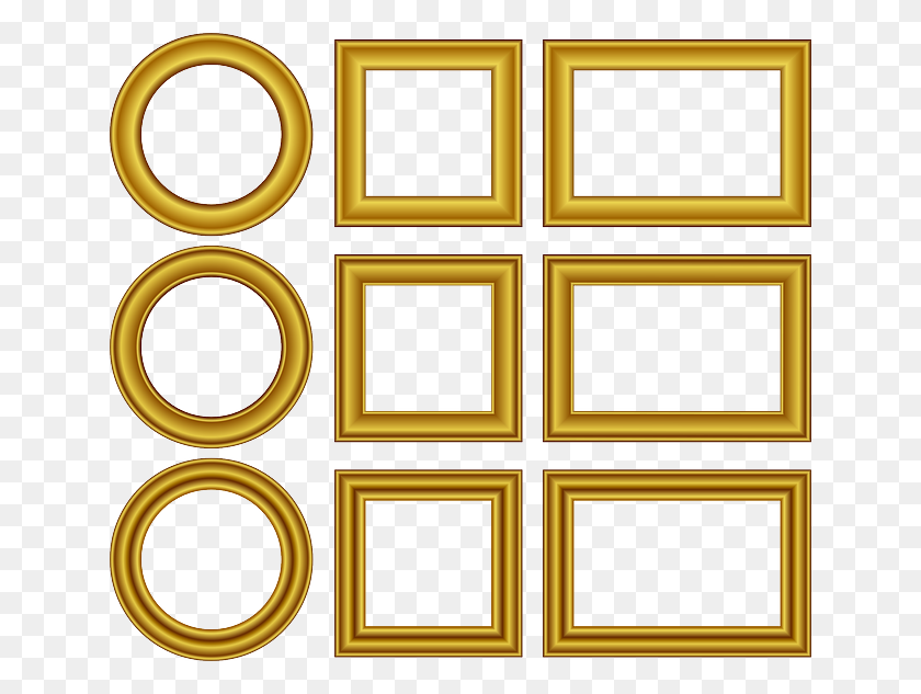 640x573 Бесплатные Фото Фотографии Дизайн Золотой Элегантной Рамки Пустой Формы - Элегантная Рамка Png